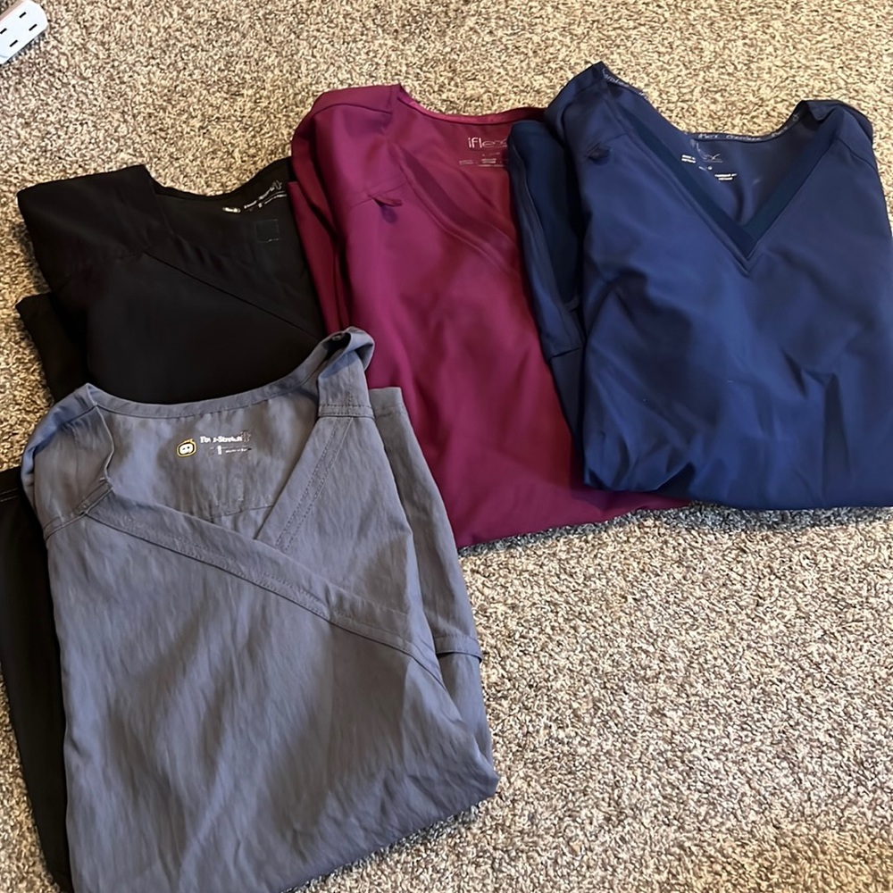 Scrub tops lot
